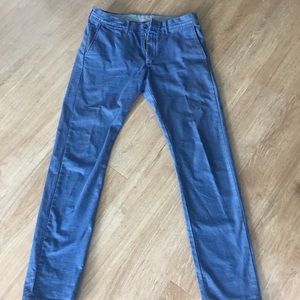 Blue jcrew pants size large